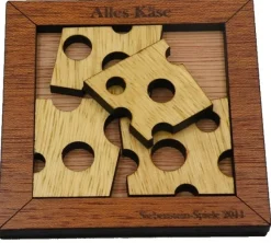 Alles K?se - Wooden Brain Teaser Puzzle Packing Problem