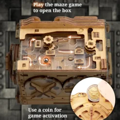 A-Maze-ing Safe - Marble Run IQ Escape Puzzle Box by iDventure