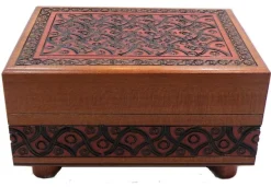 Artistic Carved - Secret Wooden Puzzle Box