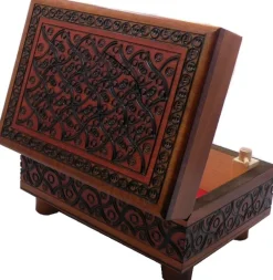 Artistic Carved - Secret Wooden Puzzle Box