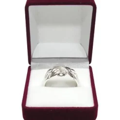 6 Band Sterling Silver Puzzle Ring