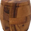 Beer Barrel Antique Style - Brain Teaser Wooden Puzzle