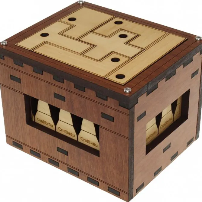 Beerbox (Bierbox) - Secret wooden Puzzle Box By Constantin