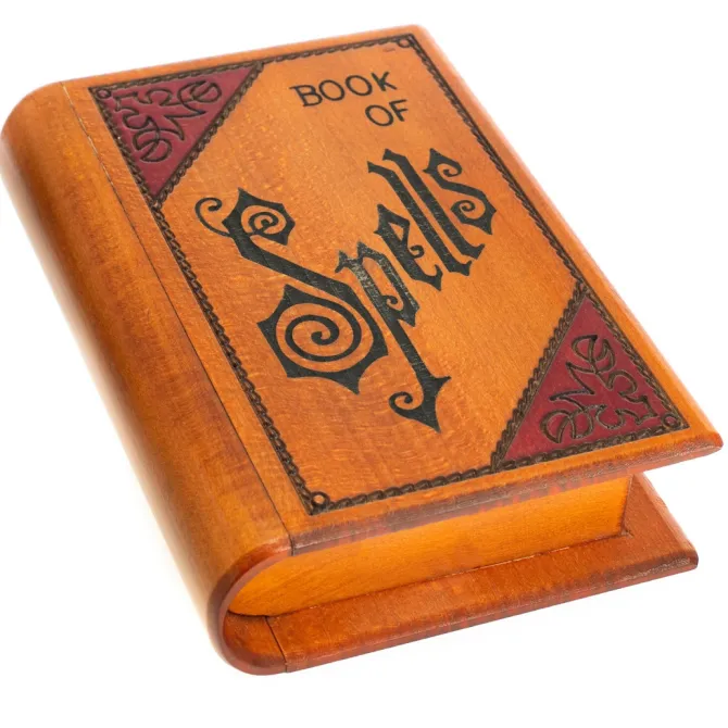 Book Of Spells - Secret Wooden Puzzle Box