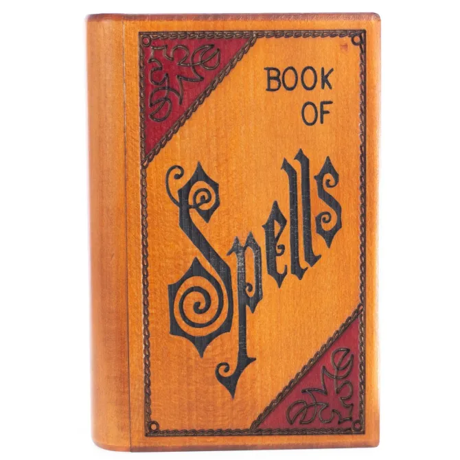 Book Of Spells - Secret Wooden Puzzle Box
