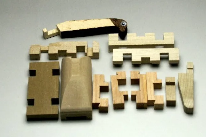 Brachiosaurus Dinosaur 3d Kumiki Wooden Japanese Puzzle