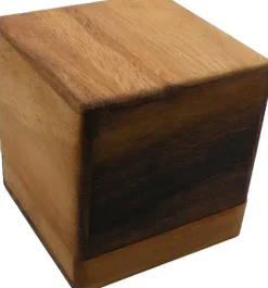 Brain Storm Cube - Wooden Brainteaser Puzzle