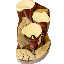Calla Lily - Secret Wooden Puzzle Box