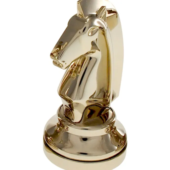 Cast Chess Knight Silver - Hanayama Metal Puzzle