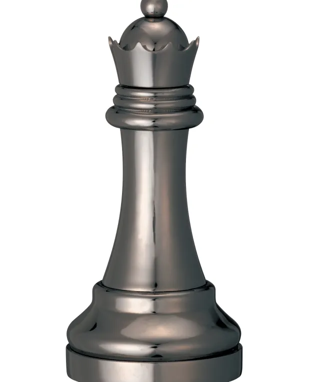Cast Chess Queen Black- Hanayama Metal Puzzle