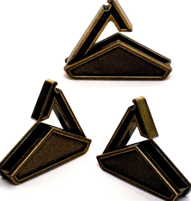 Cast Delta - Hanayama Metal Puzzle