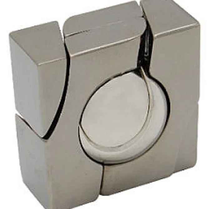 Cast Marble - Hanayama Metal Puzzle