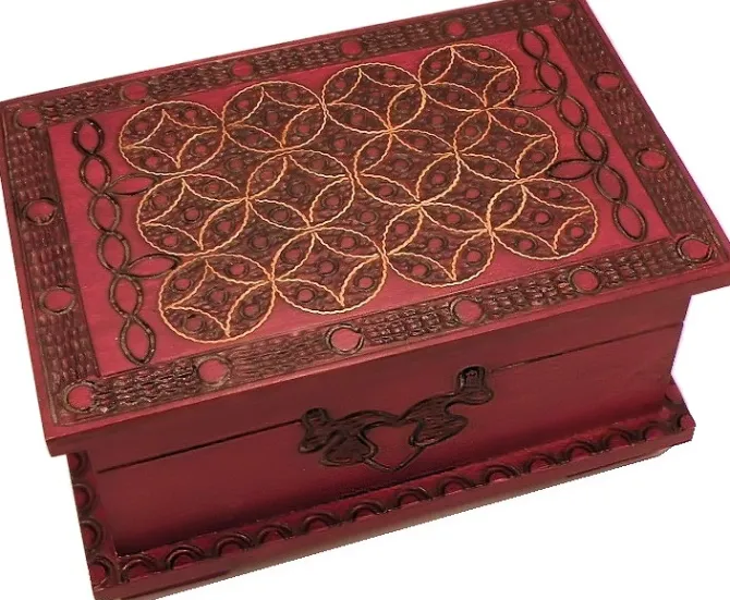 Celtic Chest - Secret Wooden Puzzle Box