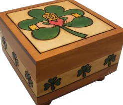 Claddaugh - Secret Wooden Puzzle Box