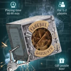 Cluebox Cambridge Labyrinth - Escape Room in a Puzzle Box