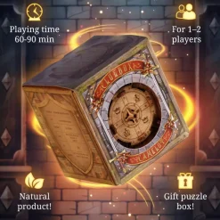 Cluebox The Trial of Camelot - Escape Room in a Puzzle Box