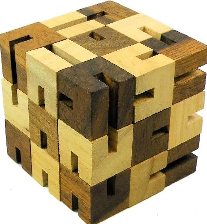 Cobra Cube - Wooden Puzzle Brainteaser