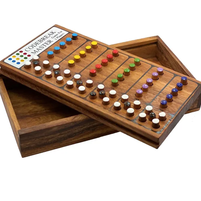 Codebreak Master - Wooden Brain Teaser Game