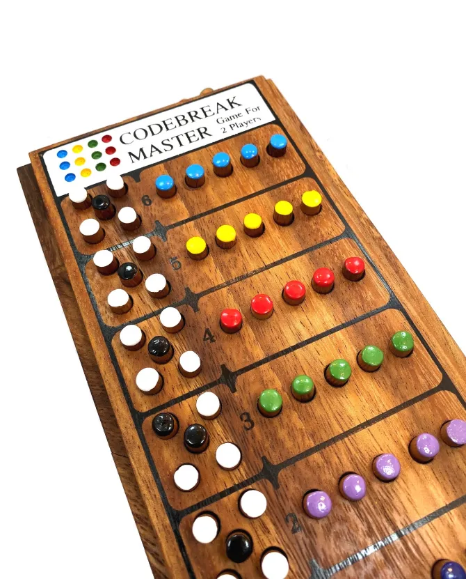 Codebreak Master - Wooden Brain Teaser Game