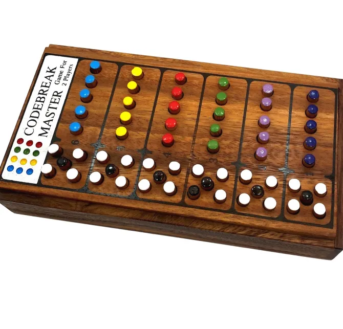 Codebreak Master - Wooden Brain Teaser Game