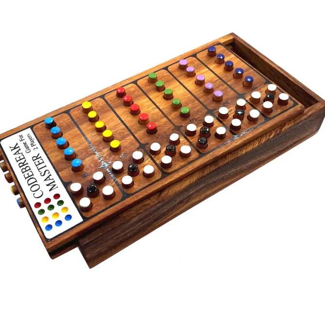 Codebreak Master - Wooden Brain Teaser Game