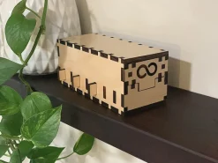 Cygnus Wooden Puzzle Box IQ Logic 3D Puzzle