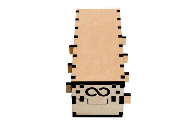 Cygnus Wooden Puzzle Box IQ Logic 3D Puzzle