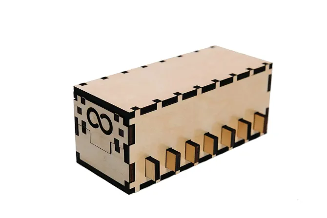 Cygnus Wooden Puzzle Box IQ Logic 3D Puzzle