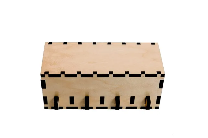 Cygnus Wooden Puzzle Box IQ Logic 3D Puzzle