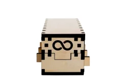 Cygnus Wooden Puzzle Box IQ Logic 3D Puzzle