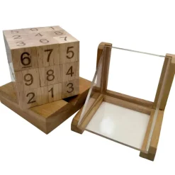 3D Wooden SUDOKU Cube Puzzle / Game