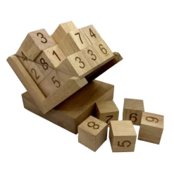 3D Wooden SUDOKU Cube Puzzle / Game