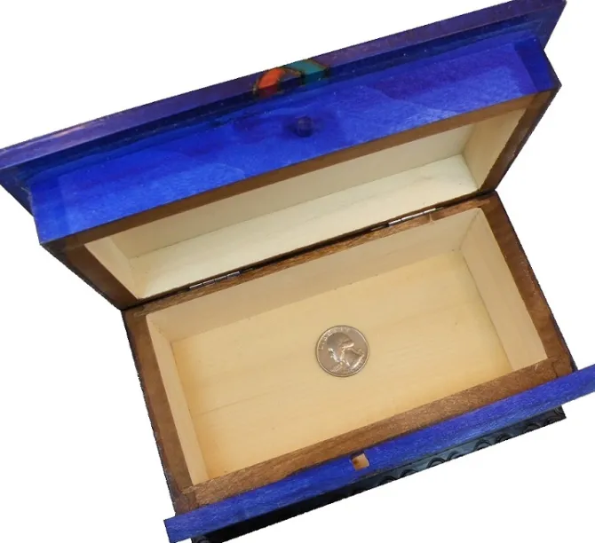 Dragons In Love (Large) - Secret Wooden Puzzle Box