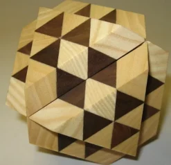 Dual Tetrahedron 6 - Wooden Puzzle Brain Teaser