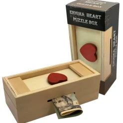 Enigma Heart Secret Puzzle Box - Money Gift Trick Box