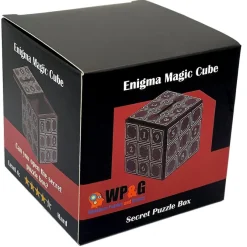 Enigma Magic Cube Secret Puzzle Box - Money Trick Box