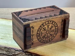 Enigma Viking Puzzle Box - Money Gift Giving IQ Secret Box