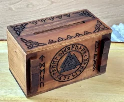 Enigma Viking Puzzle Box - Money Gift Giving IQ Secret Box