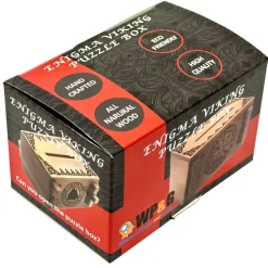 Enigma Viking Puzzle Box - Money Gift Giving IQ Secret Box