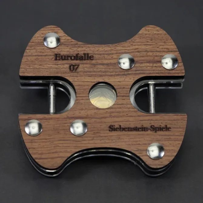 Euro-Falle 07 - Money Wooden Brain Teaser Puzzle