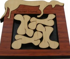 Fauler Hund - Wooden Packing Problem Brain Teaser