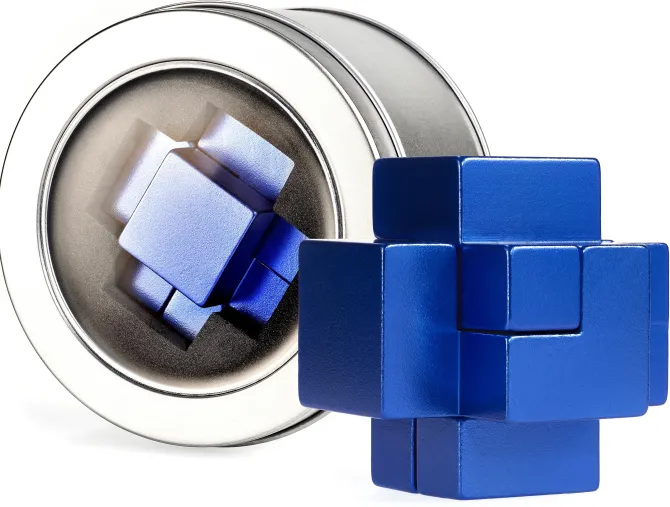 Fortress - Interlocking Brainteaser Metal Puzzle