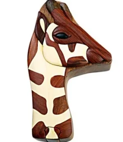 Giraffe - Secret Wooden Puzzle Box