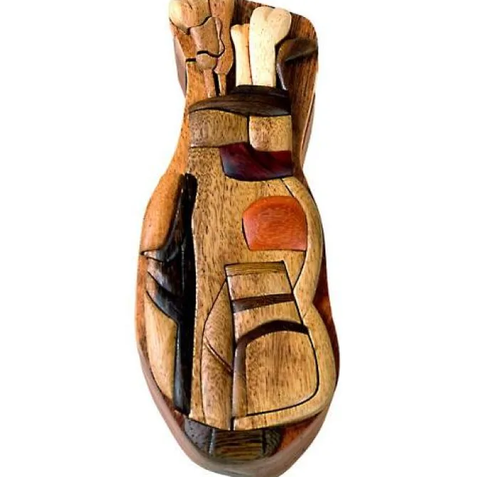 Golf Bag - Secret Wooden Puzzle Box