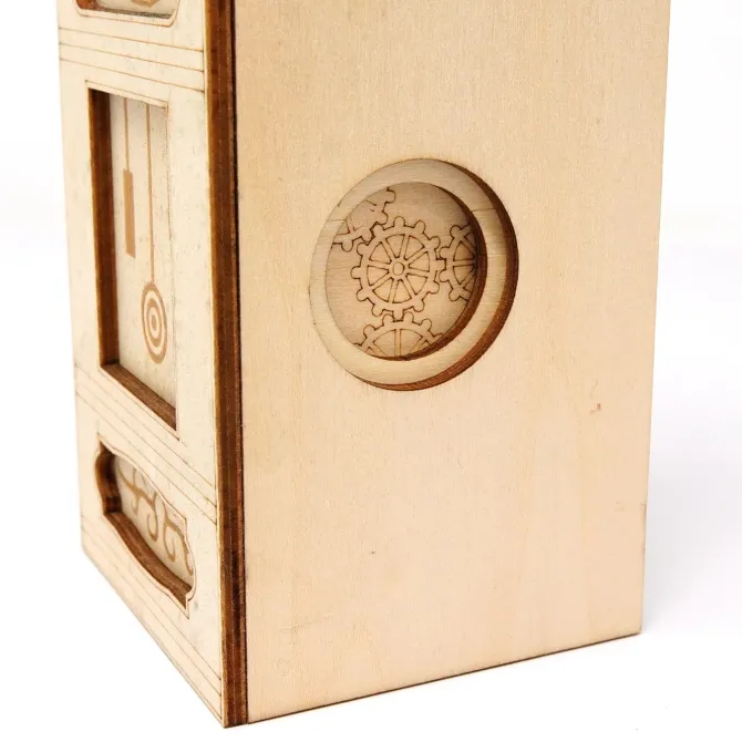 Grandfather Clock Secret ESCAPE Puzzle Box