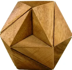 Hexagon Cube - Wooden Puzzle Brain Teaser