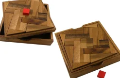 Impossible Square - Wooden Puzzle Brain Teaser