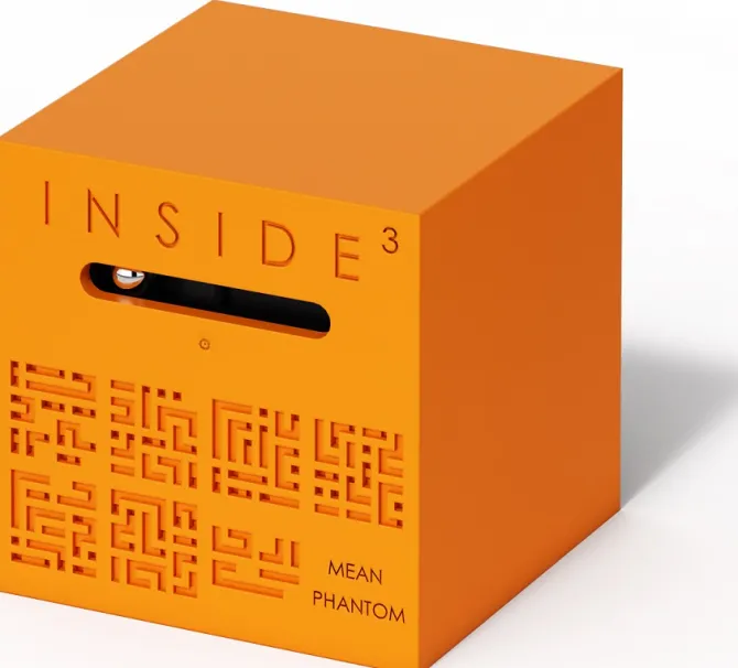 Inside³ Phantom Labyrinth 3D Puzzle Maze Cube - Mean