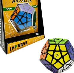 Inverse Novalinx - Twist & Solve Rotation Cube Brain Teaser Puzzle