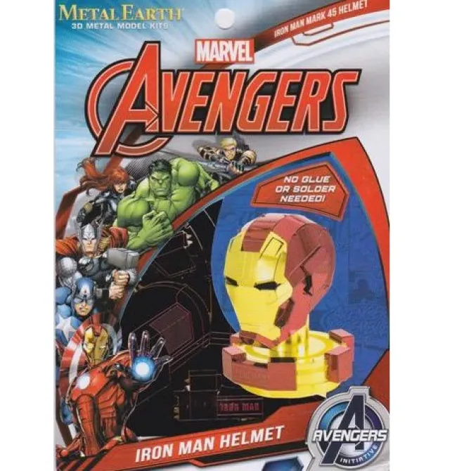 Iron Man Helmet - Metal Earth 3D Model Puzzle
